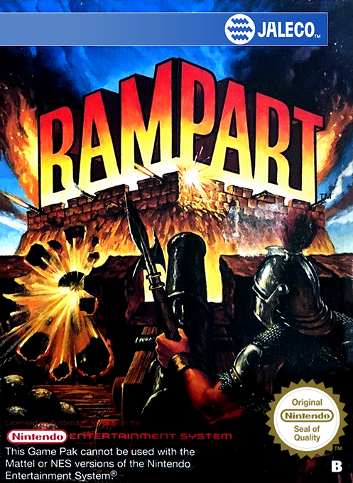 Rampart (Japan) (Sample) (Konami) box art